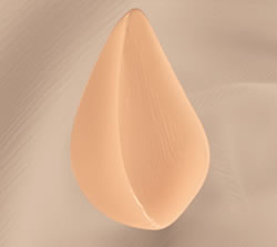 Symmetrical Triangle Shaped Breast Form Style 748N