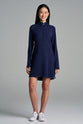 Half Zip Cover-Up Dress with UPF 50+ Protection