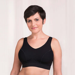 NEW!!! AMOENA Zipper Medium Support ACTIVE Mastectomy Bra - Mastectomy Shop