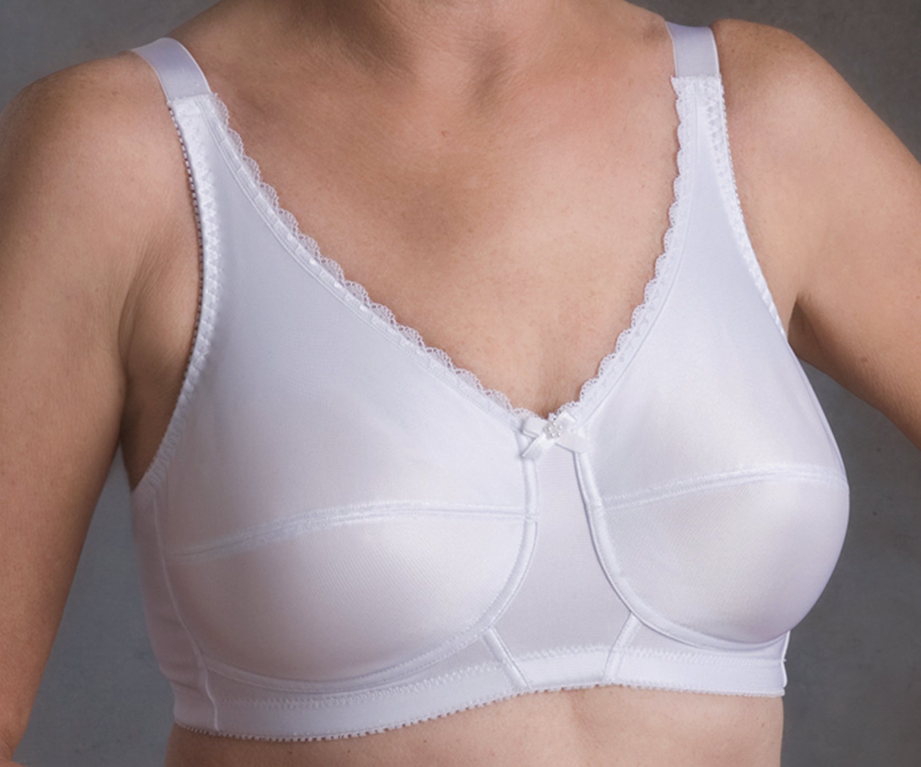 Lace Bra With Breast Prosthesis With Pocket B 1403 From Dou01, $6.23