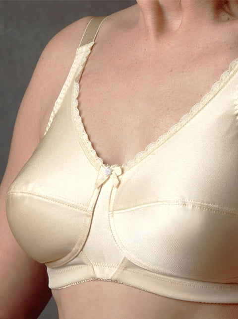 Nearly Me Molded Cup Mastectomy Bra Style 510 - Beige - 36C at   Women's Clothing store: Bras
