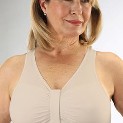 Post Mastectomy Front Closure Wide Strap Bra Style 800