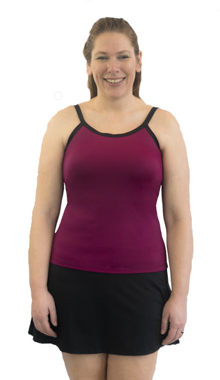 Mastectomy Cami Classic Tank Top With Cutout