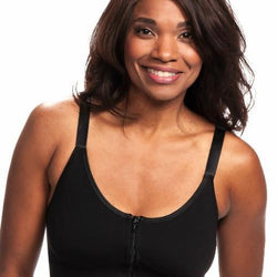 Gotoly Post Surgery Sports Bras For Women Post-Surgical Bra Zip