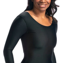 Taylor T - Compression For Underarm, Upper Chest, Abdomen And Back - now in Black & Light Coral