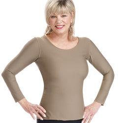 Taylor T - Compression For Underarm, Upper Chest, Abdomen And Back - now in Black & Light Coral