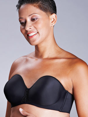 American Breast Care Mastectomy Bra Soft Shape T-Shirt Size 36A Black at   Women's Clothing store