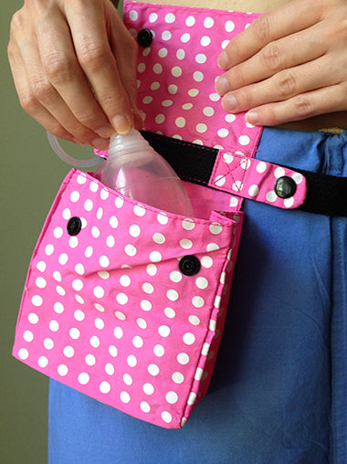 Pink Pocket Drain Holders - CureDiva