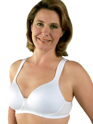 Classique Mastectomy Seamless Sleek Comfort Cotton Bra 40A Beige
