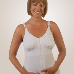Zip-Front Post-Surgical Camisole with Drain Management Style 952