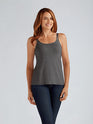 Valetta Top Charcoal Grey